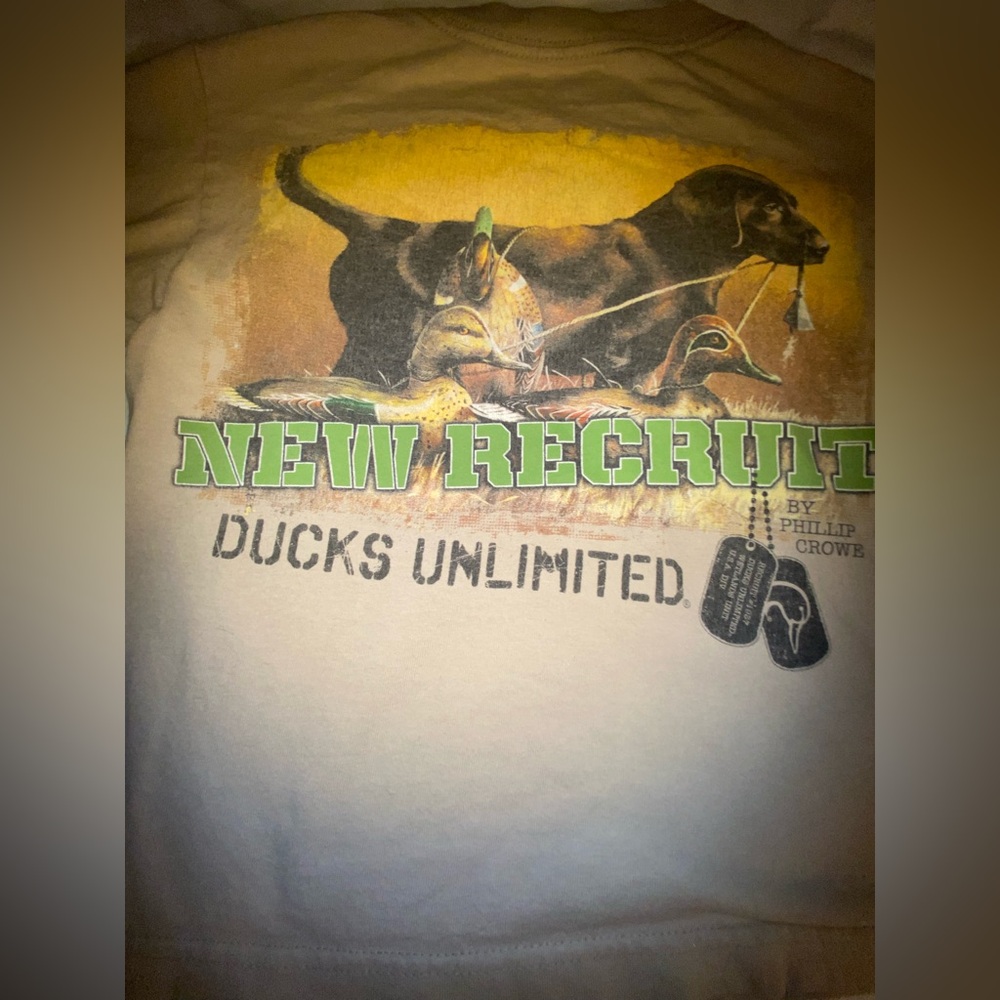 Duck unlimited T-shirt kids size xs